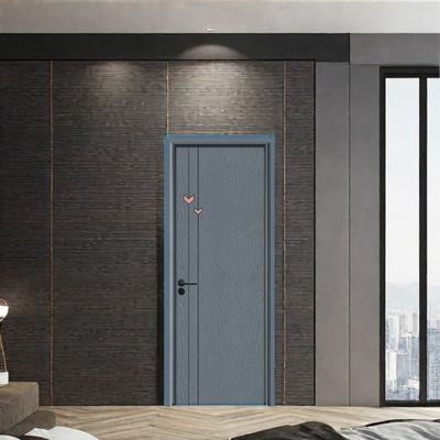 良い価格 住宅内装に適した耐湿性と防音性を備えたカスタマイズ可能な WPC 中空ドア オンライン
