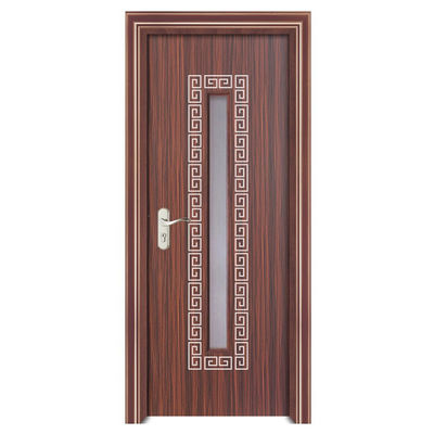 現代的なWPCガラスドア 年間生産能力200000セットと環境に優しいスペースのための幅600mm