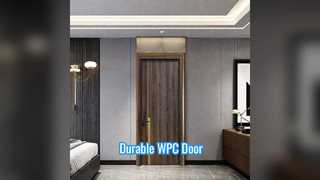 WPC中空ドア強力な耐湿性低メンテナンス