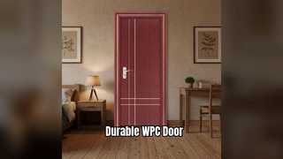 WPC中空ドア：耐久性のある防湿性と防音性