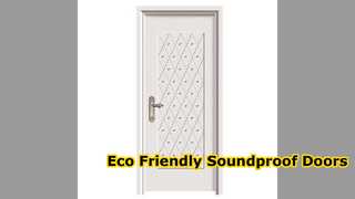 耐久性のある WPC 室内ドア環境に優しい & 防音