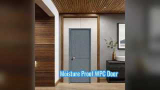 耐久性のある WPC 中空ドア耐湿性