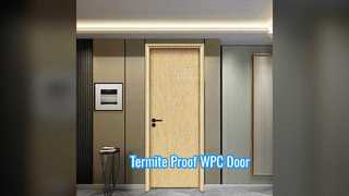 耐久性のある WPC 中空ドアシロアリ防カビ防カビ