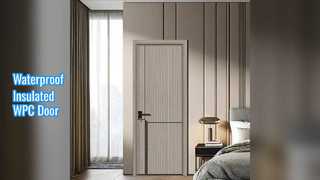 WPC中空ドア防湿断熱